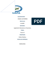 Tarea Vi de Legislacion Monetaria y Financiera