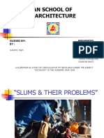Slums and Their Problem