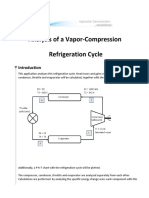 Analysis of A Refrigeration Cycle With Coolprop PDF