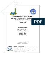 Soal Praktik Lks Akuntansi Kota Tangerang - 2014 PDF