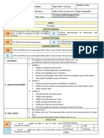 Lesson Plan Year 2 Cefr