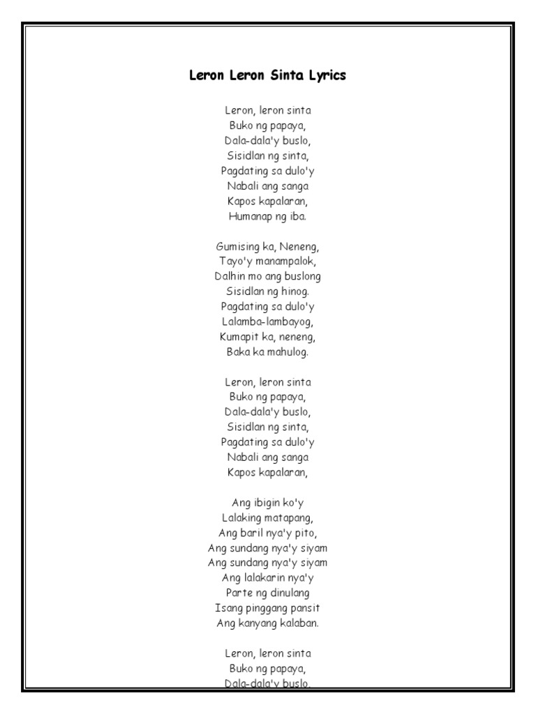 folk-song