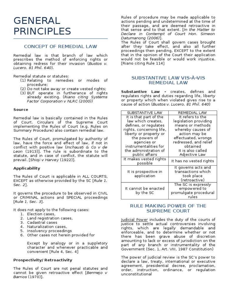 Civil Procedure Reviewer Jurisdiction Equity (Law)
