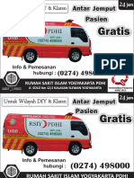 Ambulans Gratis RSIY PDHI Yogyakarta