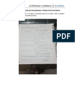 A5 - Unida2 - Descomposición de Polinomios y Productos Notables