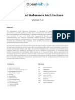 Open Cloud Reference Architecture: Version 1.0
