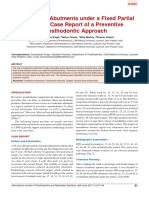 Overdenture Abutment Under Fix Partial Denture PDF