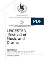 Leicester Festival of Music and Drama