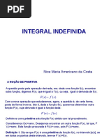 Integral Indefinida