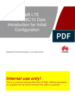 ENodeB LTE V100R008C10 Data Introduction For Initial Configuration ISSUE 1.01