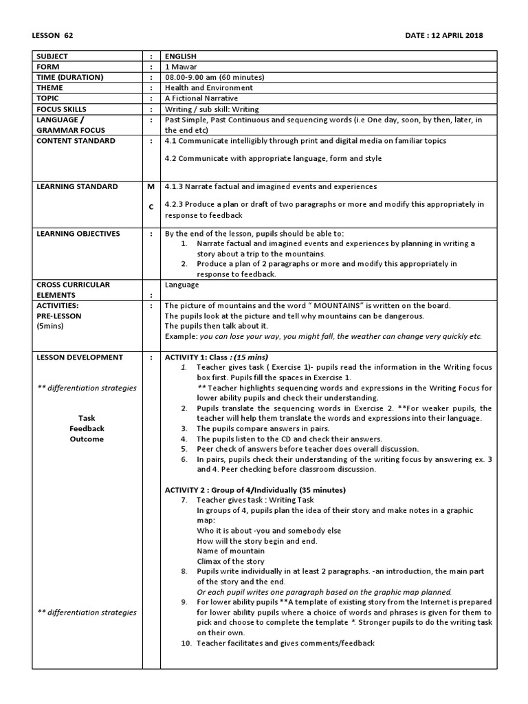 LESSON 62 intelligence overview