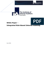 Iia Australia White Paper Integrated Risk Based Internal Auditing 2016 PDF