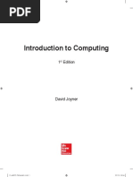 Joyner IntroductiontoComputing 1stEdition2