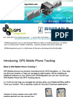 GPS Mobile Phone Tracking