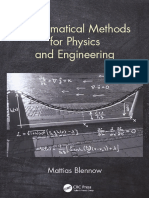 Mathematical Methods For Physics and Engineering