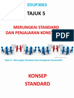 Tajuk 5 - Merungkai Standard & Penjajaran Konstruktif