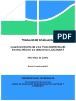 Desenvolvimento de Placa Eletrônica para o Sistema Mínimo da Plataforma LAICAnSat