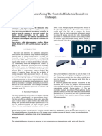 Nanopores Manufacture Using The Controlled Dielectric Breakdown Technique