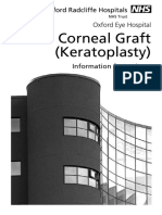 Corneal Graft (Keratoplasty) : Oxford Eye Hospital