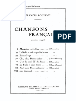 Poulenc 8 Chansons