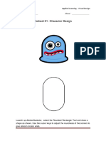 Worksheet 01 - Character Design