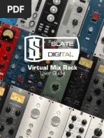 Slate Digital Virtual Mix Rack - User Guide