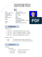 Data Pribadi Ridho Fadli Wijaya