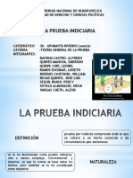 Prueba Indiciaria