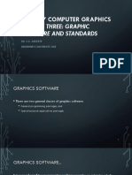 CMP 477 Computer Graphics Software and Standards