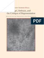 Hegel Deleuze and Critique Representation Dialectics Negation and Difference PDF