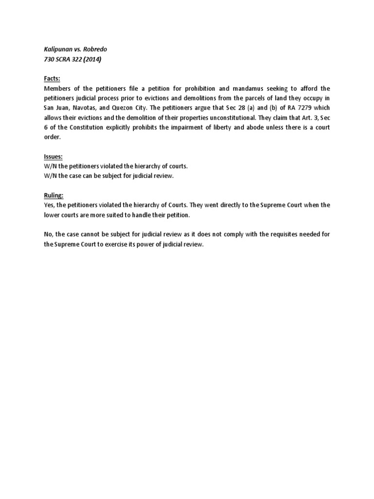 Facts kalipunan vs robredo 730 scra 322 2014 pdf supreme