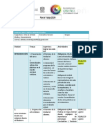 Plan de Trabajo 2019-I