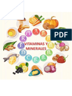las vitaminas y los minerales