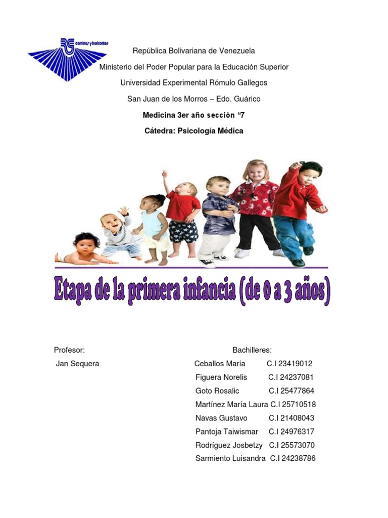 Etapas del Desarrollo en la Infancia | PDF | Adultos | Aprendizaje