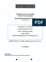 Baker V Tezos 5/31/18 Remand Order