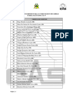 Resultado Do Sorteio para o Curso Básico de Libras 2018.2