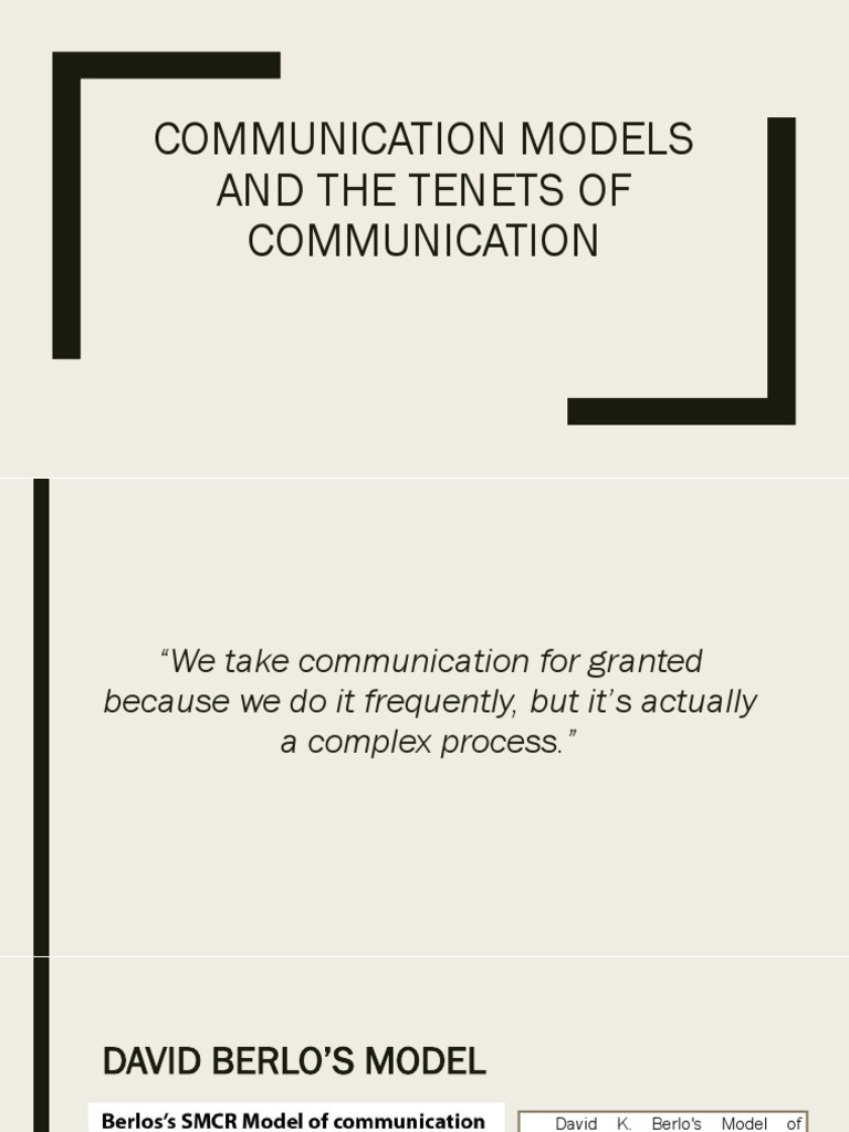 COMMUNICATION MODELS AND THE OF COMMUNICATION.pptx