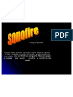 Pages Where You Can Find Sonofire Music and Videos