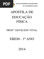 Apostila Educação Física I Unidade - 1º Ano PDF