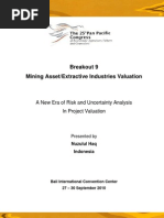 Day 3 - BO.9.2 - A New Era of Risk and Uncertainty Analysis in Project Evaluation For Improved Decision Making