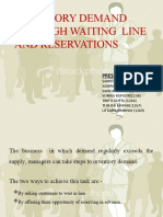 Waiting Lines Service Marketing