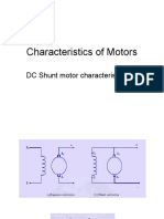 Characteristics of Motors Aug 2
