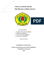 Cover Proposal Bisnis Micro