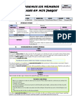 Sesión de Aprendizaje Números Ordinales