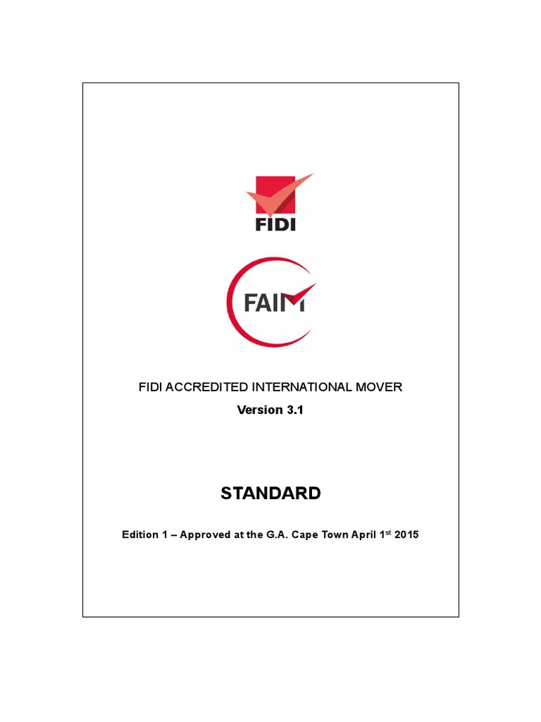 FAIM 3.1 Certification Overview | PDF | Privacy | Personally ...
