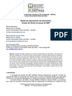 Ensaio de flexão em MDF revela resistência por espessura