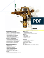 Aspersor-Jardineria-Metalico 118004 Ficha PDF