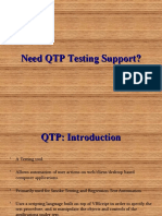 Need QTP Testing Support?