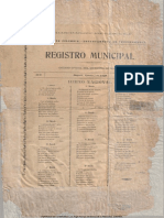Registro Municipal 1899