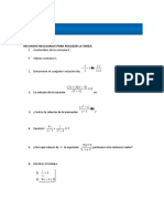 Matemática: Ejercitación